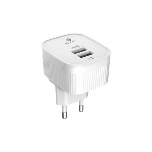 R-375 Efficient 2-USB Universal Charger 2.4A