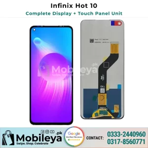 Infinix Hot 10 Display Panel Unit Price In Pakistan
