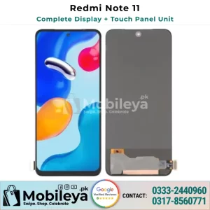 Redmi Note 11 Display Panel Unit Price In Pakistan