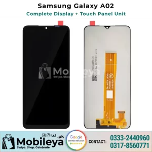 Samsung Galaxy A02 Display Panel Unit Price In Pakistan with fitting