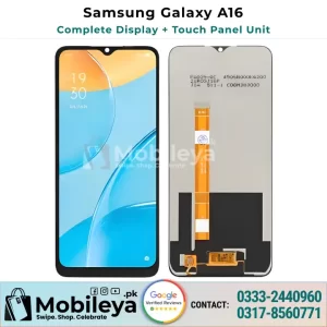 Samsung Galaxy A16 Display Panel Unit Price In Pakistan with fitting