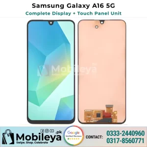 Samsung Galaxy A16 5G Display Panel Unit Price In Pakistan with fitting