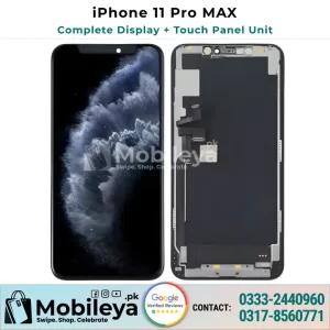 IPhone 11 Pro MAX Display Panel Unit Price In Pakistan with fitting