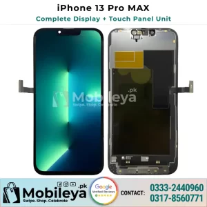 IPhone 13 Pro MAX Display Panel Unit Price In Pakistan with fitting