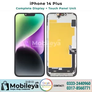 IPhone 14 Plus Display Panel Unit Price In Pakistan with fitting